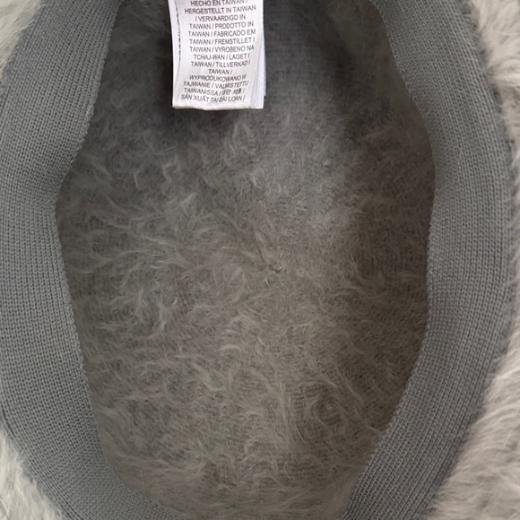Kangol Soft Gray Furry Bucket Hat - Picture 6 of 10
